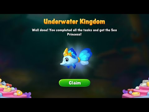 Fishdom Get Underwater Kingdom, Win Strikes from Hard Level 916 - 929