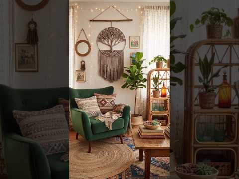 DIY Macrame Wall Hanging Leaves with Flower