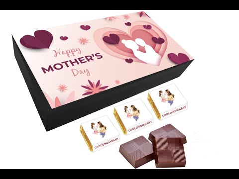 chocoindianart Happy mothers day chocolate gift box | special mothers day chocolate gift box #shorts