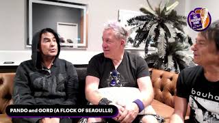 BACKSTAGE with PANDO &amp; GORD OF A FLOCK OF SEAGULLS (PHOENIX, AZ)