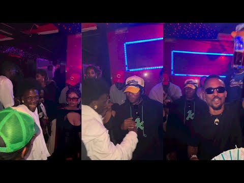 Seyi Vibez Party With Runtown and moeazy in Berlin Germany