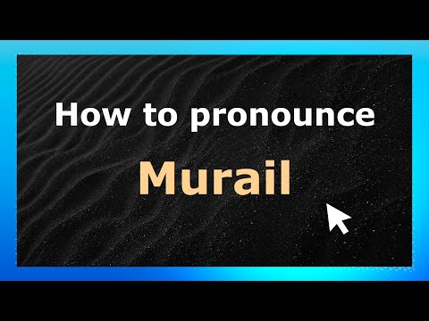 How to Pronounce Murail (French Pronunciation / France) | Pronounce Names