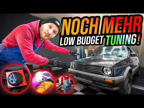 Oldschool TUNING am Golf 2! (sehr günstig)