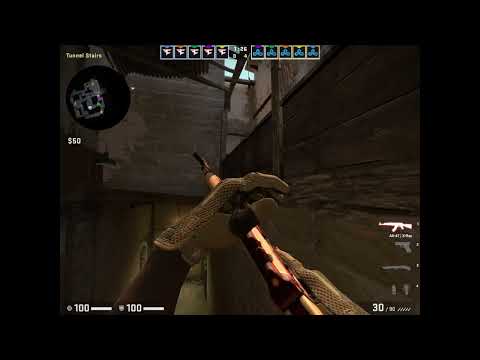 CSGO POV Cloud9 Ax1Le (29/19) vs FaZe (mirage) @ IEM Dallas 2022 Quarter-final