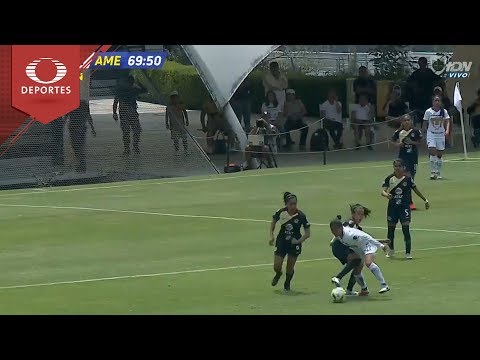Hireri Velázquez's goal | Pumas 1-1 América | Liga MX Femenil - Matchday 15 | Televisa Deportes