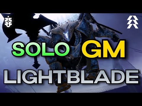Solo Grandmaster Nightfall "The Lightblade" (Platinum Rank, Season of the Risen)
