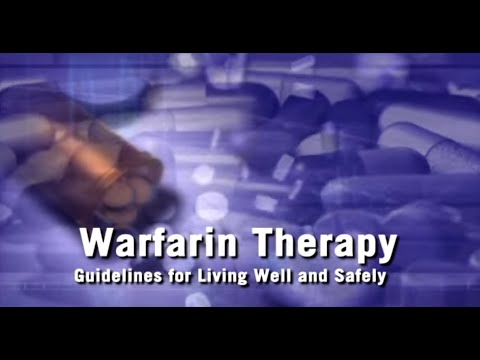 warfarin látás