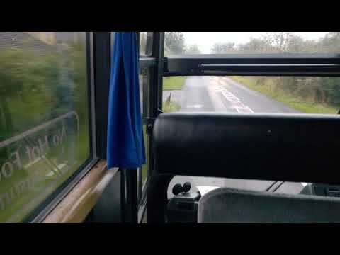 Volvo B10M Jonckheere Deauville going through the gears
