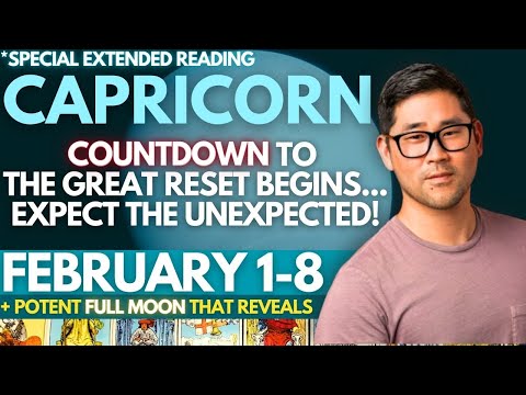Capricorn - YOU HAVE THE LONGEST READING BECAUSE 🌠 Feb 1-8 Tarot Horoscope