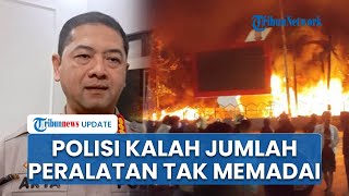 Kapolrestabes Makassar Jelaskan Alasan Polisi 'Hilang' saat Gedung DPRD Dibakar, Akui Kalah Jumlah