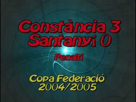 CE Constancia 3 - CE Santanyí 0. Goles del partido de la Tercera División Balear 04/05
