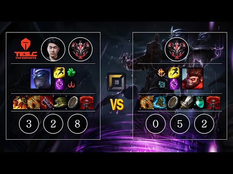 TES AK Shen vs Wukong Top - KR Patch 10.12