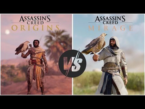 Assassin's Creed Origins VS Assassin's Creed Mirage comparison - Which Game is Best?