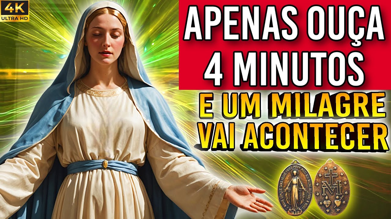 ✨Ouça Essa Oração de NOSSA SENHORA DAS GRAÇAS e RECEBA UM MILAGRE AINDA HOJE!🙏