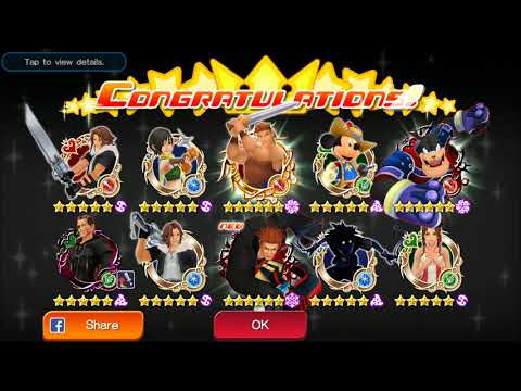 KINGDOM HEARTS Union χ[Cross] - Lucky, First Draw! A Pull for Lexaeus [+], Falling Price Deal