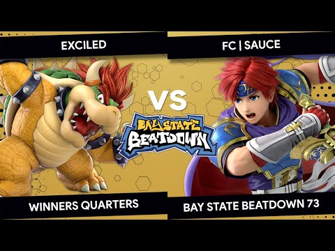 Bay State Beatdown 73 - Exciled (Bowser) vs FC | SAUCE (Mario, Roy) - Winners Quarters
