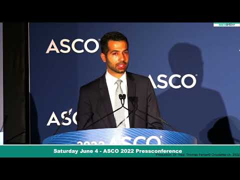 ASCO - Press Conference, Saturday June 4, 2022