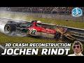 3D Reconstruction of Jochen Rindt’s F1 Fatal Crash.