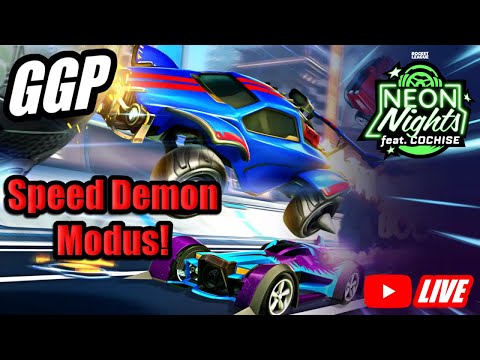 Speed Demon Modus! | Dominus und Drachenduell in Gold! | Neon Nights Event! | Rocket League Live