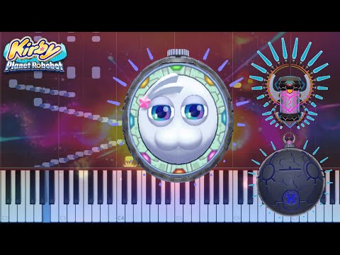 Kirby: Planet Robobot - Vs. Star Dream Medley [Piano Tutorial] (Synthesia)