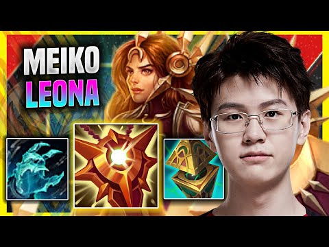 LEARN HOW TO PLAY LEONA SUPPORT LIKE A PRO! - EDG Meiko Plays Leona SUPPORT vs Kled!