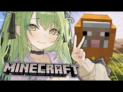 【MINECRAFT】 Fauna builds a wool farm to flood the server with thousands of sheep
