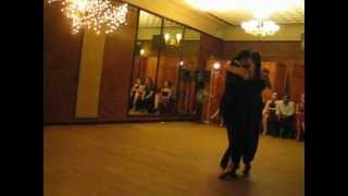 Orlando Farias & Erin Bolshakov at La Milonga Rosa