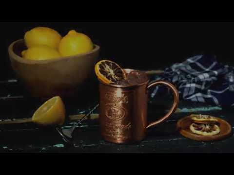 How to Make a Ginger Raspberry Mule Cocktail