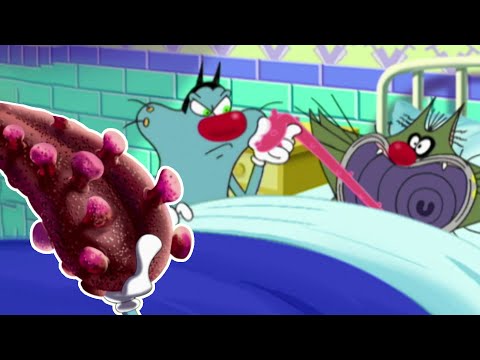 हिंदी Oggy and the Cockroaches 🤒 मरीज 🤒 Hindi Cartoons for Kids