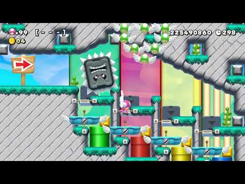 Super Mario Maker 2 🔧 Endless Challenge 8033 - 8040