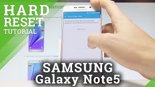 SAMSUNG Galaxy Note5 FACTORY RESET / Wipe Data / Hard Reset