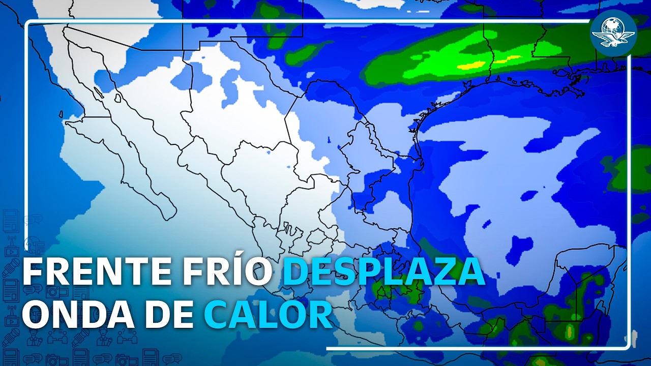 Frente frío 48 refrescará el fin de semana con lluvias