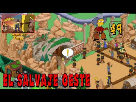 Los Simpson Springfield "El Salvaje Oeste, Cap. 49: "El hijo de Carl contra los Aliens" por Tony