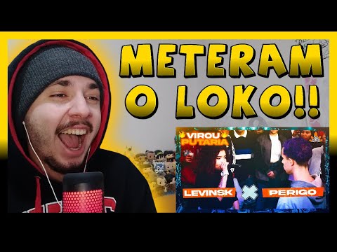(VIROU PUTARIA) LEVINSK X PERIGO | PRIMEIRA FASE | 280ª Batalha da Aldeia | REACT BAUEB