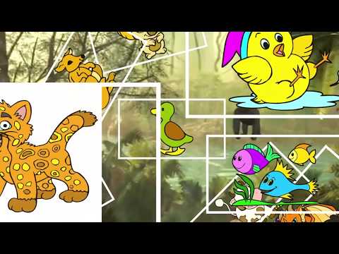Animals Color by Number Pages Video