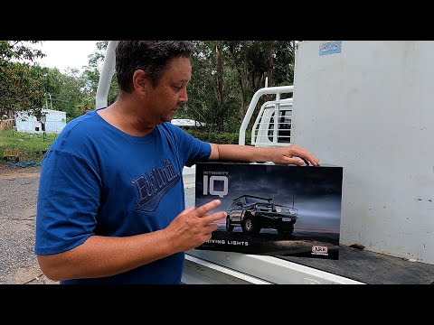 ARB Intensity IQ Driving lights unboxing....WORLD FIRST ON YOUTUBE!