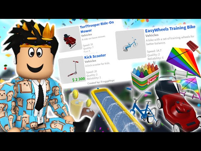 Kick Scooter In Roblox Welcome To Bloxburg Kick Scooter In Roblox Welcome To Bloxburg