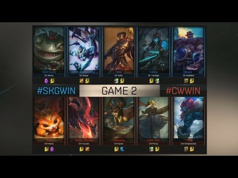 CW vs SKG Highlights - Copenhagen Wolves vs SK Gaming Game 2 – 2016 EU Challenger Spring
