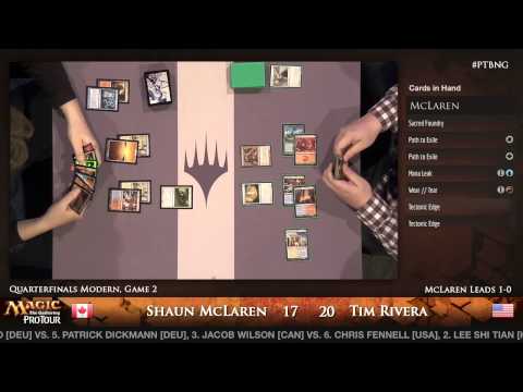 Pro Tour Born of the Gods - Quarterfinal - Shaun McLaren vs. Tim Rivera