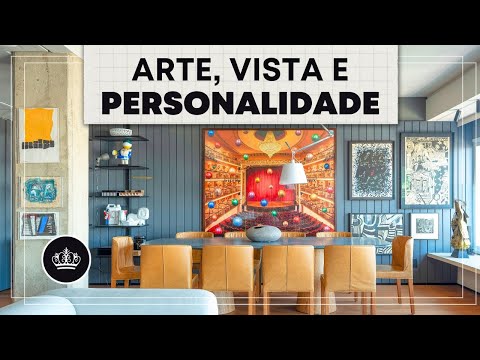 A home full of art, stories, and smart solutions in São Paulo.