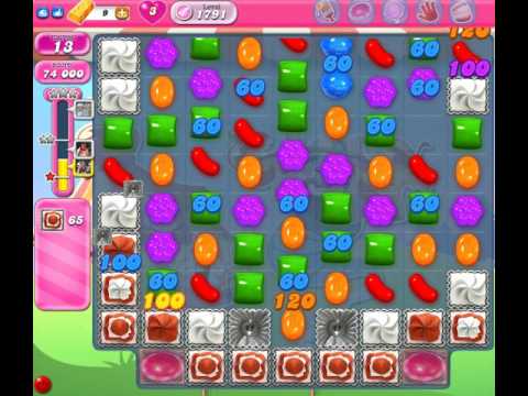 Candy Crush Saga Level 1791 (No booster)