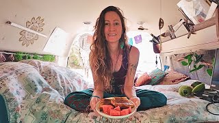 Solo Female Van Life Travel Australia | What Do I Eat On The Road
