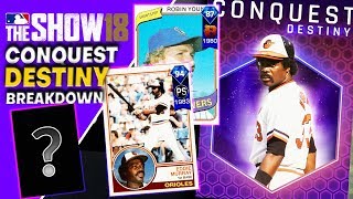 NEW CONQUEST DESTINY Breakdown! ALL NEW DIAMONDS MLB The Show 18 Diamond Dynasty