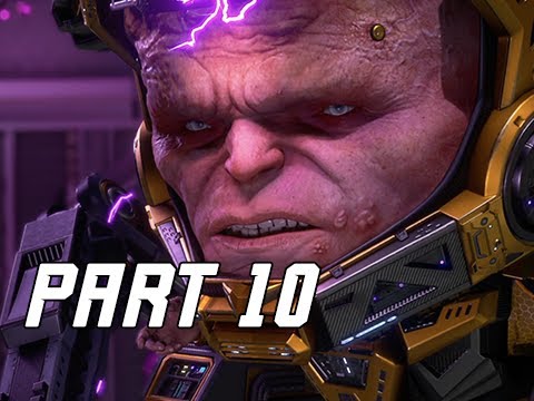 MODOK - MARVEL'S AVENGERS Walkthrough Gameplay Part 10 (PS4 PRO)