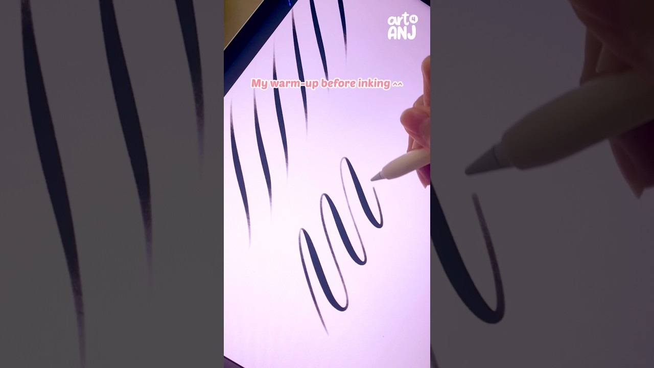 WHAT I do BEFORE drawing LINEART #tutorial