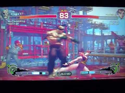 SSF4: MercilessKilling (Sagat) vs chavargh (Chun-Li) / BigAx (Sagat)