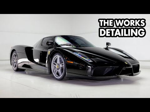 Thumbnail for Rare Ferrari Enzo 1 of 2 gets the WORKS! // Full Package Detailing, PPF & Ceramic Coating by Ferrari Enzo