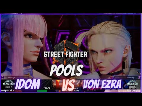 CEO 2023 IDOM/MANON VS VON EZRA/CAMMY POOLS STREET FIGHTER 6