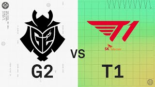 MSI 2022 - Rumble Stage D4 - G2 vs T1
