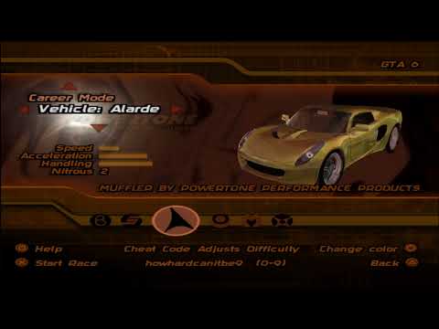 Midnight Club 2 All Cars review